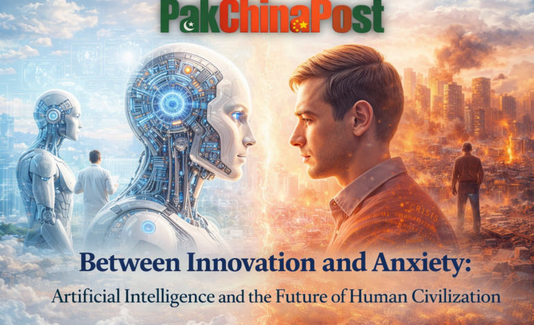 Between Innovation and Anxiety: Artificial Intelligence and the Future of Human Civilization.
