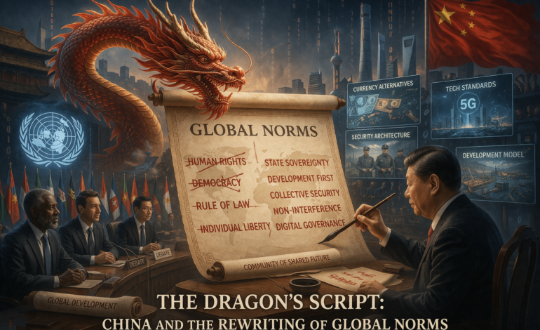 The Dragon’s Script: China and the Rewriting of Global Norms