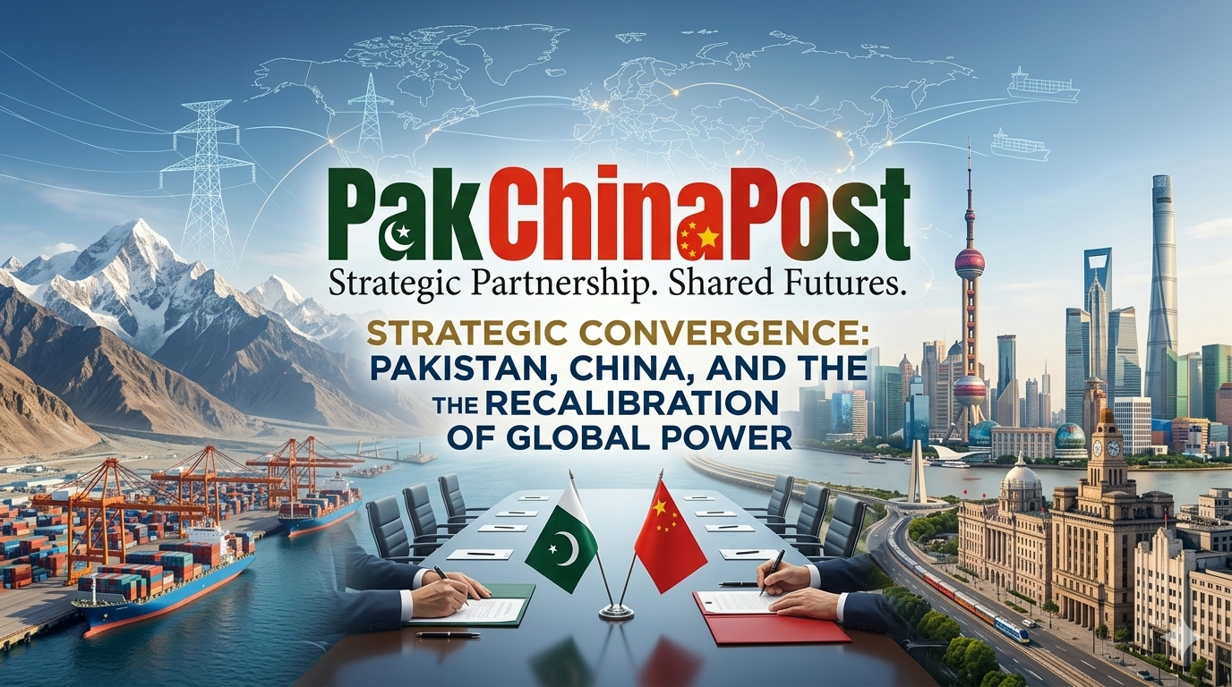 Strategic Convergence: Pakistan, China, and the Recalibration of Global Power