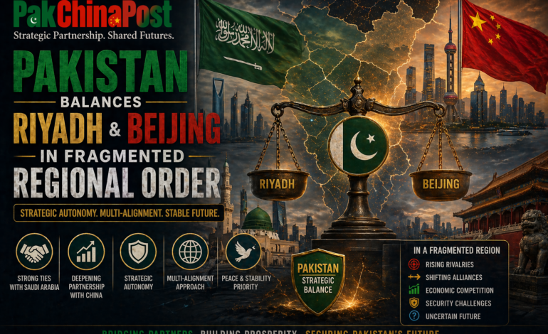 Pakistan Balances Riyadh Beijing In Fragmented Regional Order