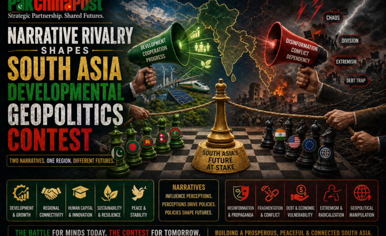Narrative Rivalry Shapes South Asia Developmental Geopolitics Contest