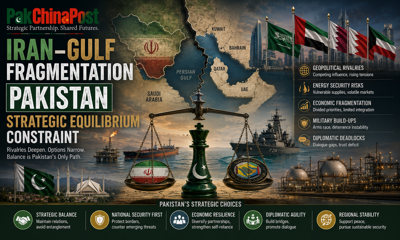 Iran Gulf Fragmentation Pakistan Strategic Equilibrium Constraint