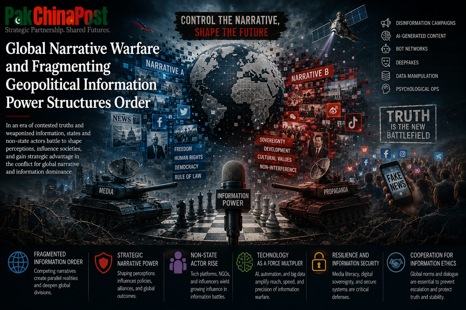 Global Narrative Warfare and Fragmenting Geopolitical Information Power Structures Order