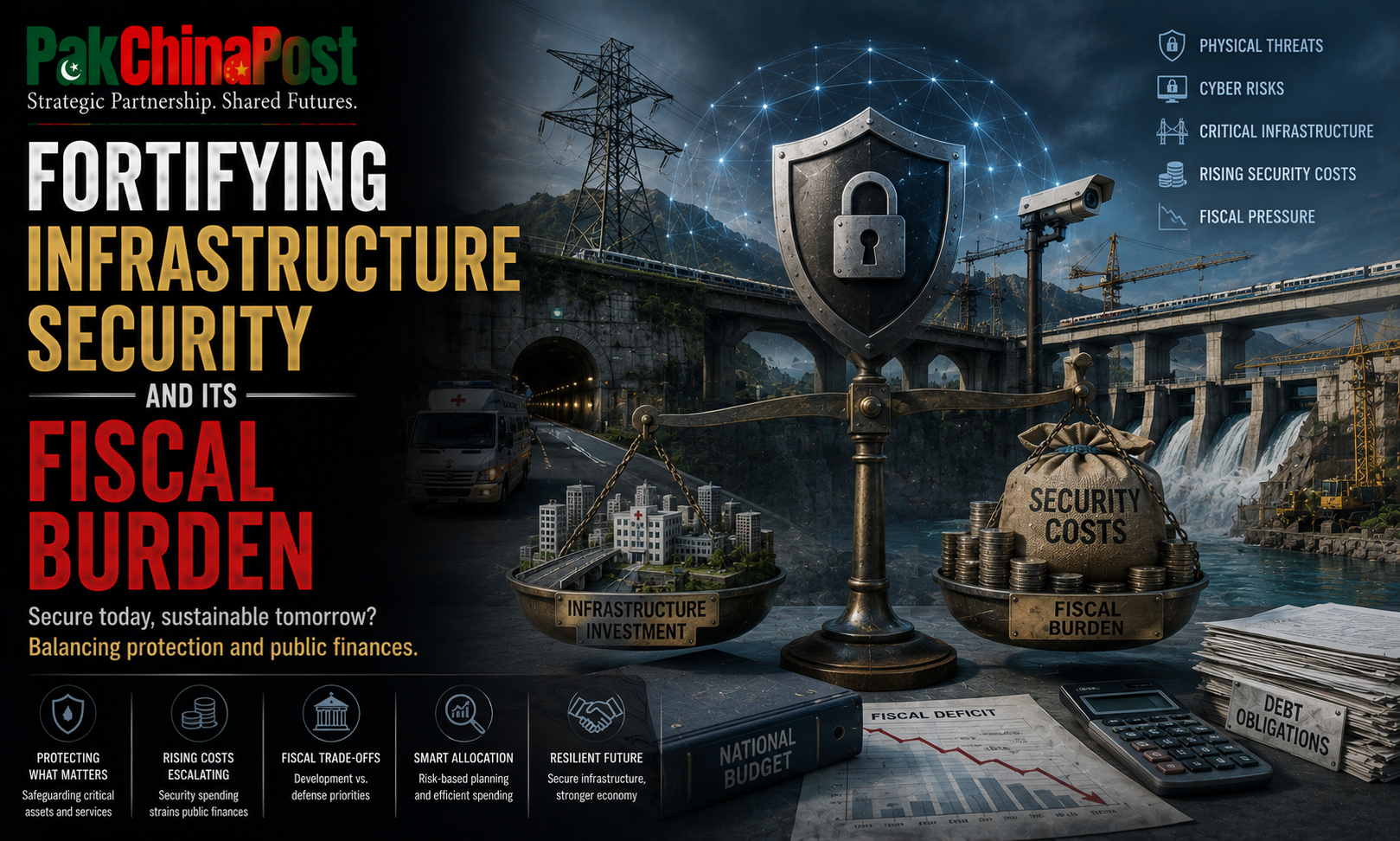 Fortifying Infrastructure Security and Its Fiscal Burden