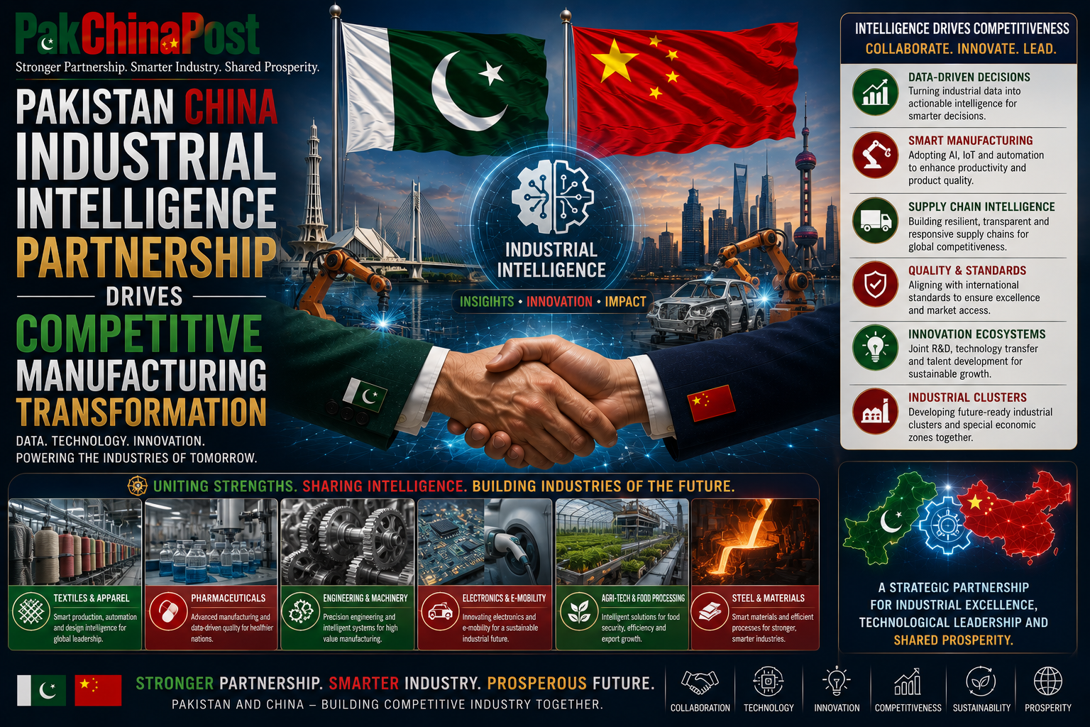 Pakistan China Industrial Intelligence Partnership Drives Competitive Manufacturing Transformation