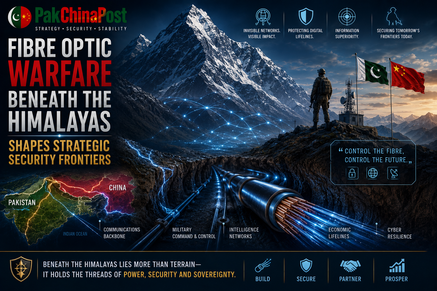 Fibre Optic Warfare Beneath the Himalayas Shapes Strategic Security Frontiers