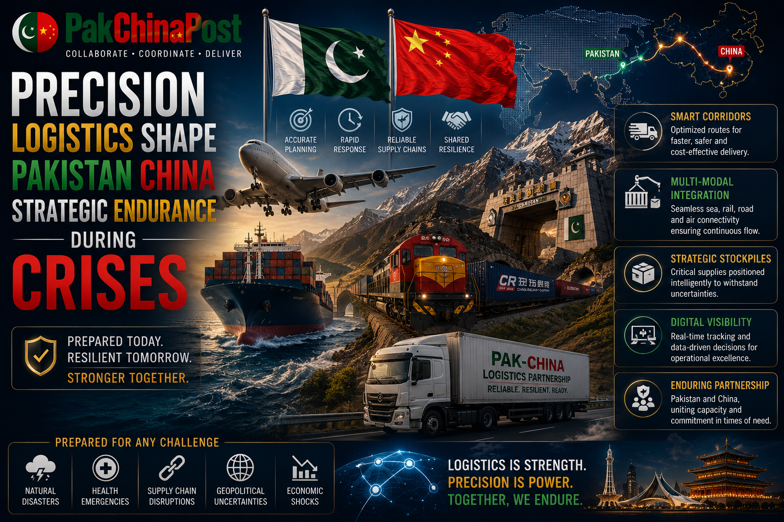 Precision Logistics Shape Pakistan China Strategic Endurance During Crises