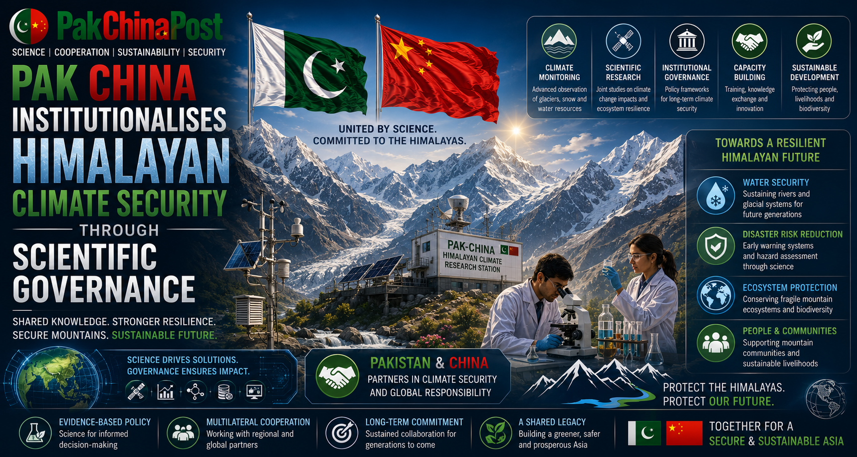 Pak China Institutionalises Himalayan Climate Security Through Scientific Governance