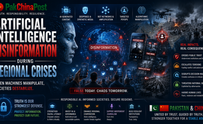 Artificial Intelligence Disinformation During Regional Crises